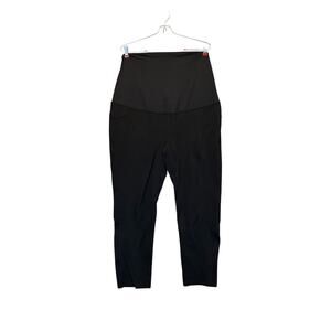 Isabel Ingrid Maternity Black Over Belly Jeggings Size L Stretch Pull On Comfort
